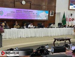 DPRD Provinsi dan Pemprov Gorontalo Sepakati KUA-PPAS 2026