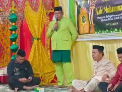 Aleg Deprov Limonu Hippy Hadiri Peringatan Maulid Nabi di Desa Karya Indah