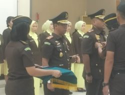 Kajati Gorontalo Resmi Lantik Olan Pasaribu sebagai Kajari Kabupaten Gorontalo