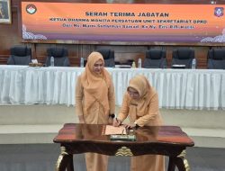 DWP PKK Setwan DPRD Provinsi Gorontalo Resmi dipimpin Ny Erni Rifli Katili