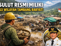 Akhirnya Resmi! 63 Wilayah Tambang Rakyat Disahkan di Sulut