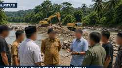 Sorotan Galian di Sungai Dimito, Pihak Pengusaha Tegaskan Sudah Lewat Mediasi