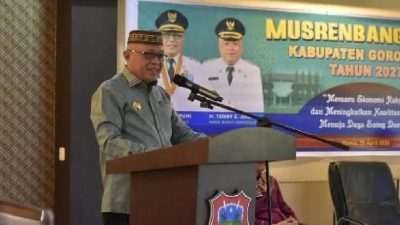 Musrenbang RKPD 2027 Digelar, Bupati Gorontalo Bidik Ekonomi Tembus 9 Persen pada 2029