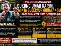 Ketua APRI Kabgor : IPERA Harus Berpihak pada Penambang Lokal