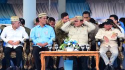Kopiah Karanji dan Karawo Bersinar di Panggung Nasional, Prabowo Ikut Kenalkan Kebanggaan Gorontalo di PENAS XVII