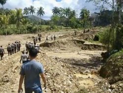 Polres Boalemo Sikat PETI di Dulupi, Terduga Penambang dan Belasan Alat Tambang Diamankan