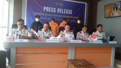Diduga Melanggar Administrasi, 2 WNA China Ditahan di Ruang Detensi Imigrasi Tahuna