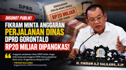 Fikram Salilama Meradang, Minta DPRD Provinsi Pangkas Anggaran Perdis Anggota Dewan