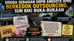 Diduga Sebagian Sopir Anggota DPRD Berkedok Outsourcing, Sun Biki Buka-Bukaan
