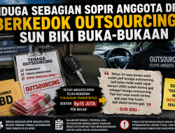 Diduga Sebagian Sopir Anggota DPRD Berkedok Outsourcing, Sun Biki Buka-Bukaan