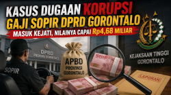 Kasus Dugaan Korupsi Gaji Sopir DPRD Gorontalo Masuk Kejati, Nilainya Capai Rp4,68 Miliar
