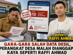 Gara-Gara Salah Data Desil, Perangkat Desa di Gorontalo Dianggap Kaya Setara Raffi Ahmad