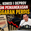 Final, Komisi I Deprov Rekom Pemangkasan Anggaran Perdis