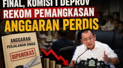 Final, Komisi I Deprov Rekom Pemangkasan Anggaran Perdis