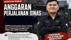 APKPD Soroti Dugaan Pelanggaran Tatib dalam Perjalanan Dinas DPRD Provinsi Gorontalo