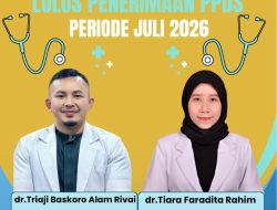 Dua Dokter ASN RSUD ZUS Lolos PPDS, Perkuat Kualitas Pelayanan Kesehatan di Gorontalo Utara