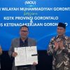 BPJS Ketenagakerjaan dan Muhammadiyah Gorontalo Teken MoU, Perluas Perlindungan Jaminan Sosial bagi Warga Muhammadiyah