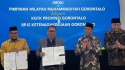 BPJS Ketenagakerjaan dan Muhammadiyah Gorontalo Teken MoU, Perluas Perlindungan Jaminan Sosial bagi Warga Muhammadiyah