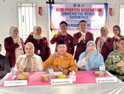 Mahasiswa KKN-PK UNG Paparkan Program Kerja Kesehatan di Desa Bube