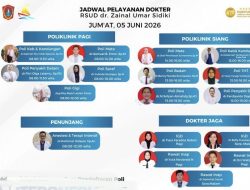 RSUD ZUS Publikasikan Jadwal Dokter Spesialis, Masyarakat Diimbau Sesuaikan Waktu Berobat