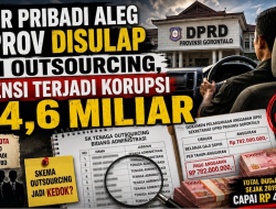 Gaji Sopir DPRD Provinsi Gorontalo Diduga Rugikan Uang Negara Sekitar 4,5 Miliar
