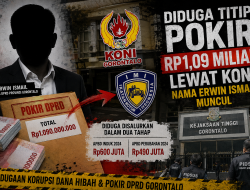 Diduga Titip Pokir 2024 Rp1,09 Miliar Lewat KONI, Nama Erwin Ismail Muncul