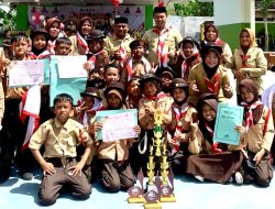 Siswa SDN 11 Telaga Raih Juara Umum Pramuka Tingkat SD Kecamatan Telaga