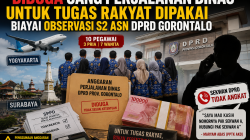 Diduga Uang Perjalanan Dinas untuk Tugas Rakyat Dipakai Biayai Observasi S2 ASN DPRD Gorontalo