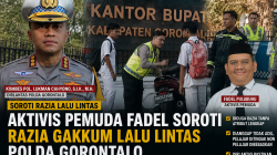Aktivis Pemuda Soroti Razia GAKKUM Lalu Lintas Polda Gorontalo, Dirlantas Pastikan Evaluasi Petugas