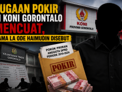 Dugaan Pokir di KONI Gorontalo Mencuat, Nama La Ode Haimudin Disebut