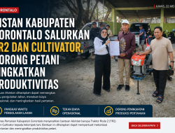 Distan Kabupaten Gorontalo Salurkan TR2 dan Cultivator, Dorong Petani Tingkatkan Produktivitas