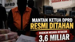 Mantan Ketua DPRD Resmi ditahan, Terkait Kasus Tunjangan Perumahan
