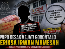 APKPD Desak Kejati Gorontalo Periksa Irwan Mamesah, Dugaan Pokir Rp100 Juta di KONI Disorot