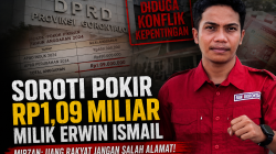 Pokir Rp1,09 Miliar Diduga Mengarah ke Organisasi yang Dipimpin Erwin, Publik Minta Kejati Telusuri