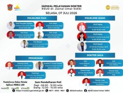 RSUD ZUS Gorontalo Utara Rilis Jadwal Dokter 7 Juli, Pasien Diimbau Daftar Lewat Mobile JKN