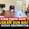 Umar Karim Pimpin Rapat Putuskan Sun Biki Ketua Badan Kehormatan