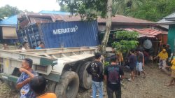 Truk Kontainer Hantam Rumah Warga di Buhu, PN Limboto Hukum PT MLB Bayar Ganti Rugi Rp820 Juta
