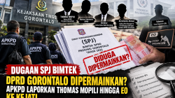 Dugaan SPJ Bimtek DPRD Gorontalo Dipermainkan? APKPD Laporkan Thomas Mopili hingga EO ke Kejati