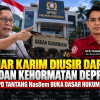 Umar Karim Diusir dari Badan Kehormatan Deprov, APKPD Tantang NasDem Buka Dasar Hukumnya