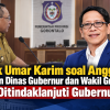 Kritik Umar Karim soal Anggaran Pakaian Dinas Gubernur dan Wakil Gubernur Ditindaklanjuti Gubernur