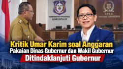 Kritik Umar Karim soal Anggaran Pakaian Dinas Gubernur dan Wakil Gubernur Ditindaklanjuti Gubernur