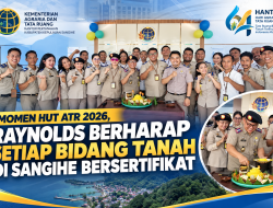 HUT ATR 2026, Kakan Pertanahan Sangihe Dorong Seluruh Bidang Tanah Bersertifikat