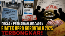Dugaan Permainan Anggaran Bimtek DPRD Gorontalo 2025 Terbongkar, Aliansi Desak Pemeriksaan Massal