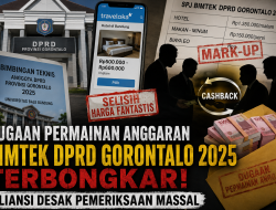 Dugaan Permainan Anggaran Bimtek DPRD Gorontalo 2025 Terbongkar, Aliansi Desak Pemeriksaan Massal