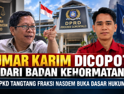 Umar Karim Dicopot dari Badan Kehormatan Deprov, APKPD Tantang NasDem Buka Dasar Hukumnya