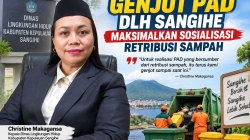 Genjot PAD, DLH Sangihe Intensifkan Sosialisasi Retribusi Sampah