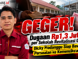 GEGER! Dugaan Rp1,3 Juta per Sekolah Revitalisasi Gorut, Dicky Modanggu Siap Bawa Persoalan ke Kemendikdasmen