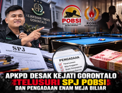 APKPD Desak Kejati Gorontalo Telusuri SPJ POBSI dan Pengadaan Enam Meja Biliar