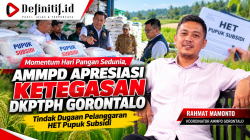 Momentum Hari Pangan Sedunia, AMMPD Apresiasi Ketegasan DKPTPH Gorontalo Tindak Dugaan Pelanggaran HET Pupuk Subsidi