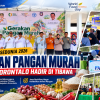 Hari Pangan Sedunia 2026, DKTPH Gorontalo Gelar Gerakan Pangan Murah di Tibawa